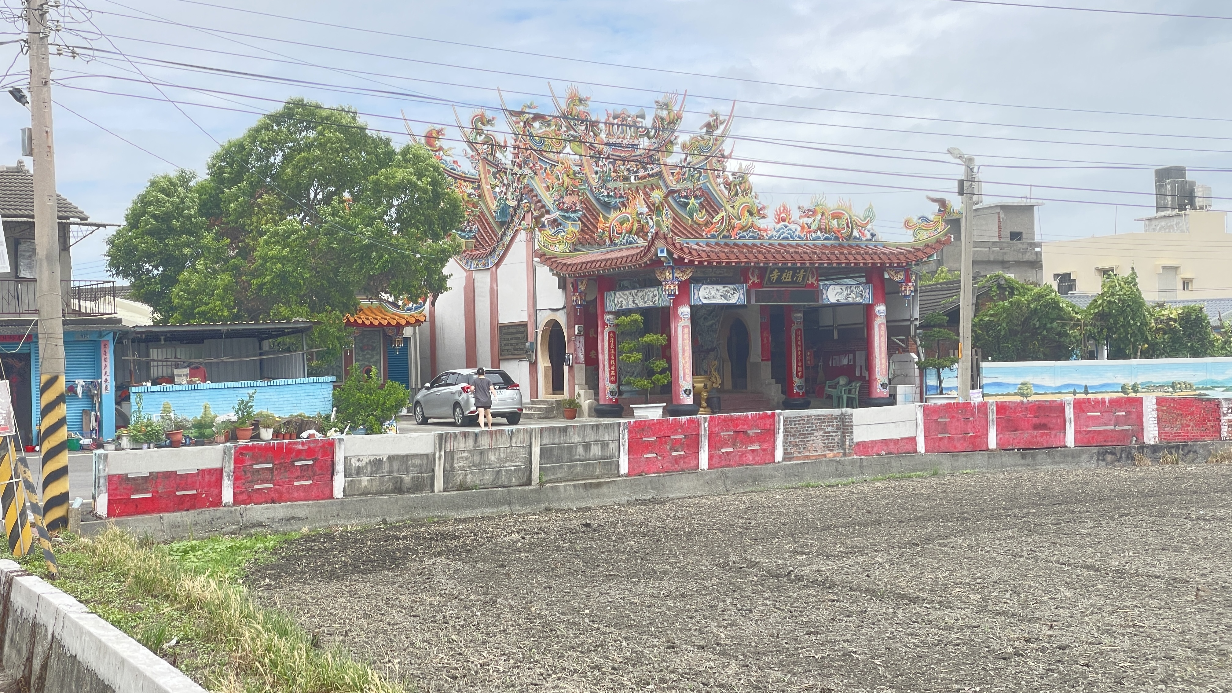 竹塘鄉雙面臨路千坪方正大農地｜近清祖寺