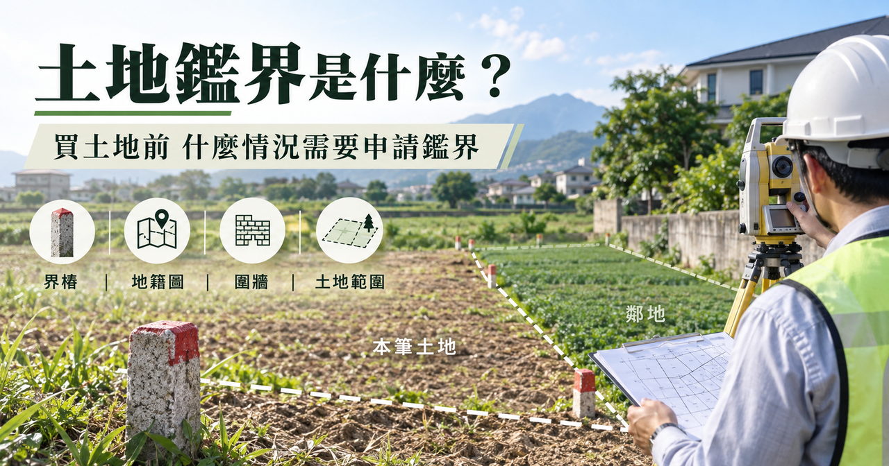 土地鑑界是什麼?買土地前什麼情況需要申請鑑界?