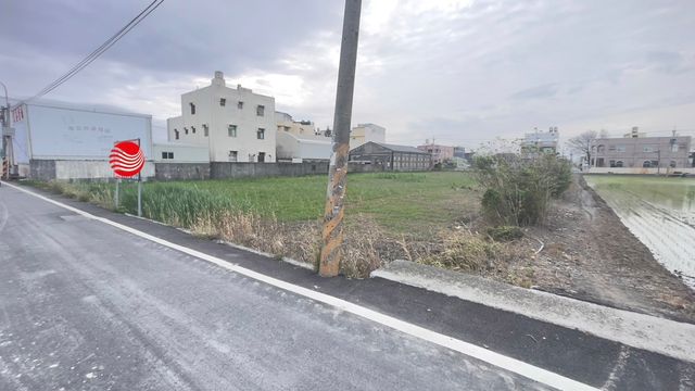 鹿港春の園旁|稀有大面寬雙面臨路美田
